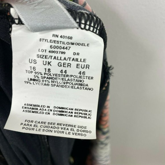 MagicSuit Tankini Swim TOP Swimsuit Bathing Suit Size 16 - Picture 4 of 4